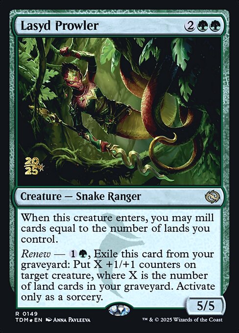 Lasyd Prowler - Tarkir: Dragonstorm Promos