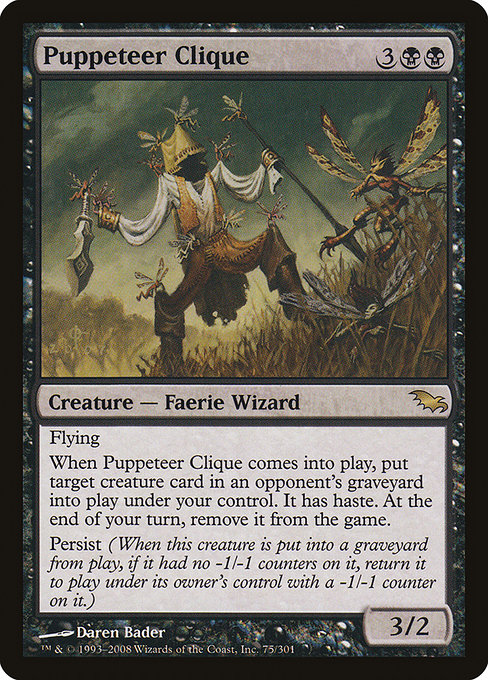 Puppeteer Clique - Shadowmoor