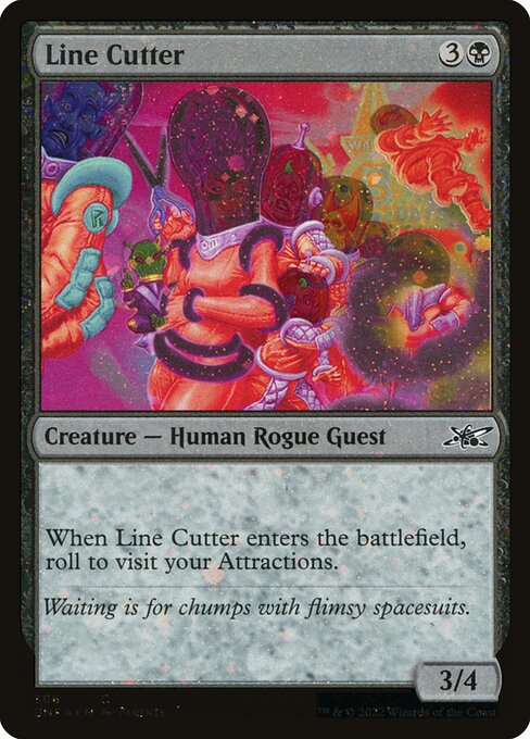 Line Cutter - Unfinity - Galaxy Foil