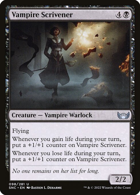 Vampire Scrivener - Streets of New Capenna