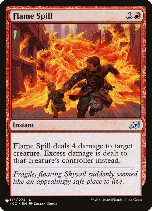 Flame Spill - The List