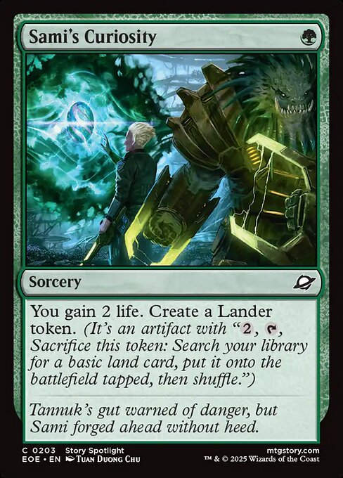 Sami's Curiosity - Edge of Eternities