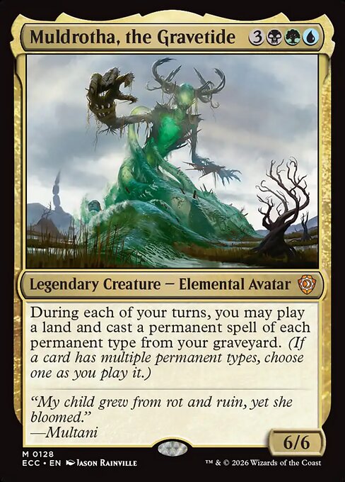 Muldrotha, the Gravetide - Lorwyn Eclipsed Commander