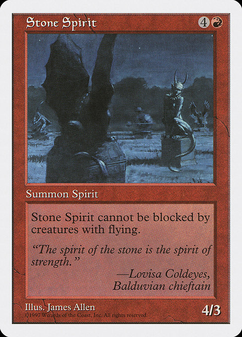 Stone Spirit - Fifth Edition