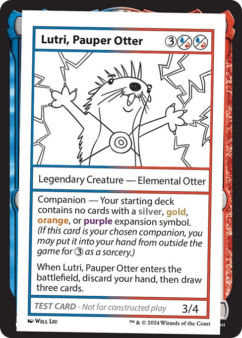 Lutri, Pauper Otter - Mystery Booster 2