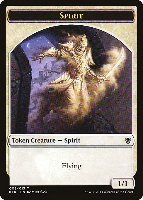 Spirit - Khans of Tarkir Tokens