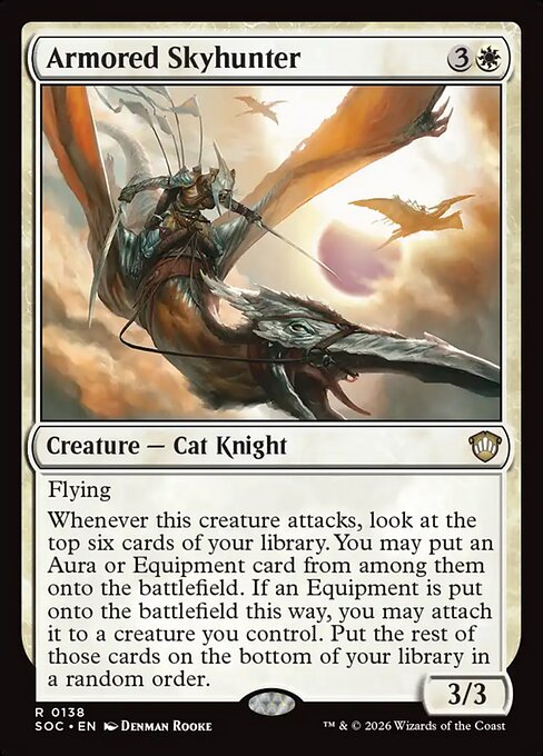 Armored Skyhunter - Secrets of Strixhaven Commander