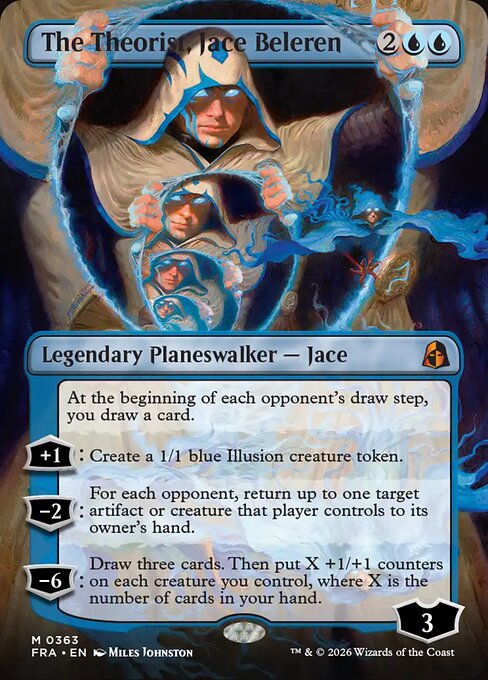 The Theorist, Jace Beleren - Reality Fracture - Borderless