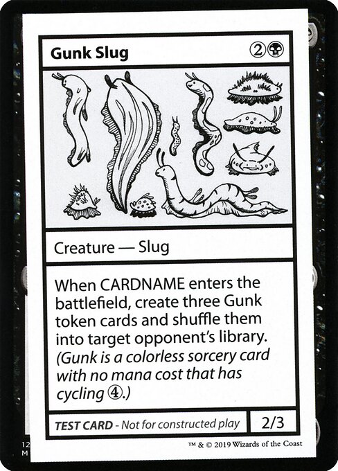 Gunk Slug - Mystery Booster Playtest Cards 2021