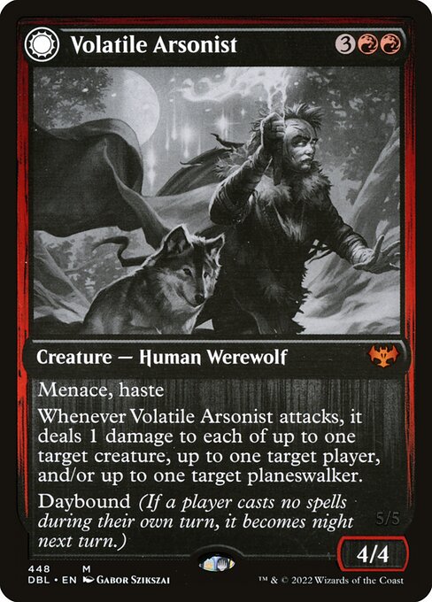 Volatile Arsonist // Dire-Strain Anarchist - Innistrad: Double Feature