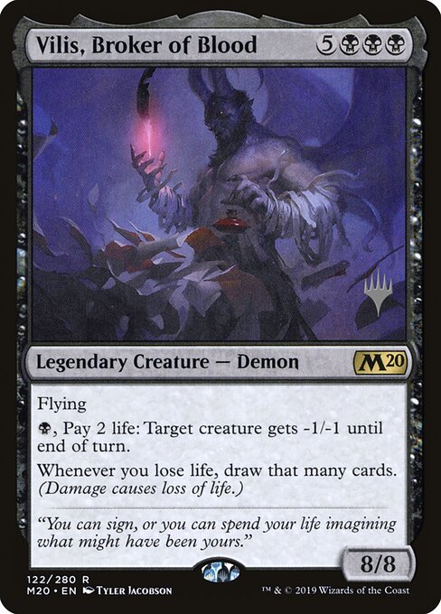 Vilis, Broker of Blood - Core Set 2020 Promos