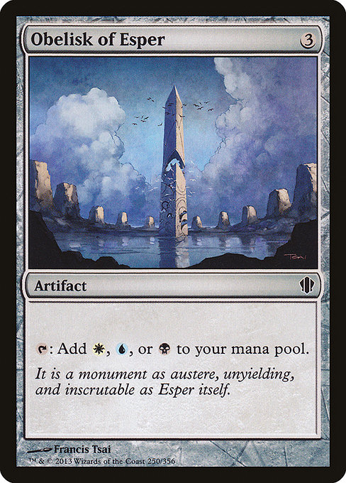 Obelisk of Esper - Commander 2013