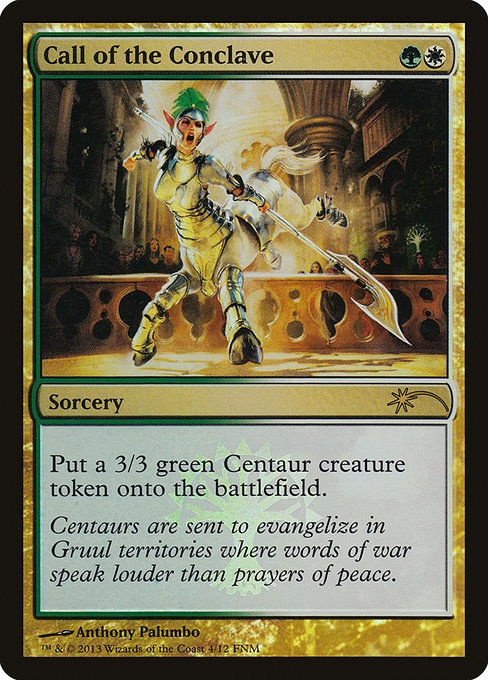 Call of the Conclave - Friday Night Magic 2013 - Promo Foil