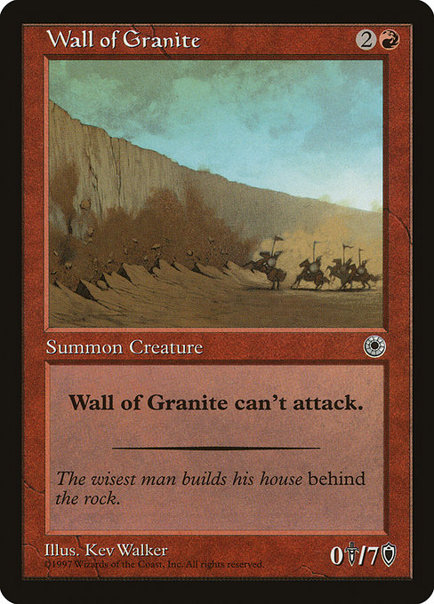 Wall of Granite - Portal