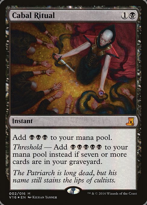 Cabal Ritual - From the Vault: Lore - Promo Foil