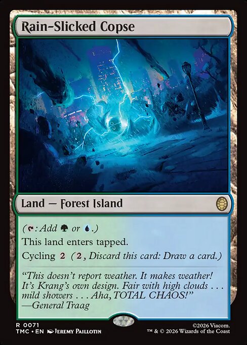 Rain-Slicked Copse - Teenage Mutant Ninja Turtles Eternal