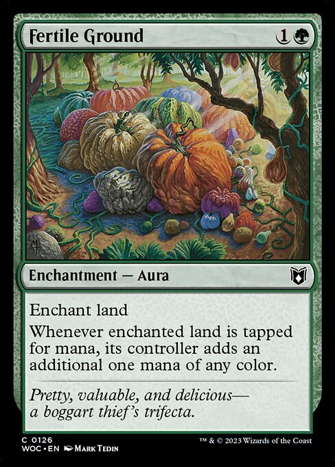 Fertile Ground - Wilds of Eldraine Commander