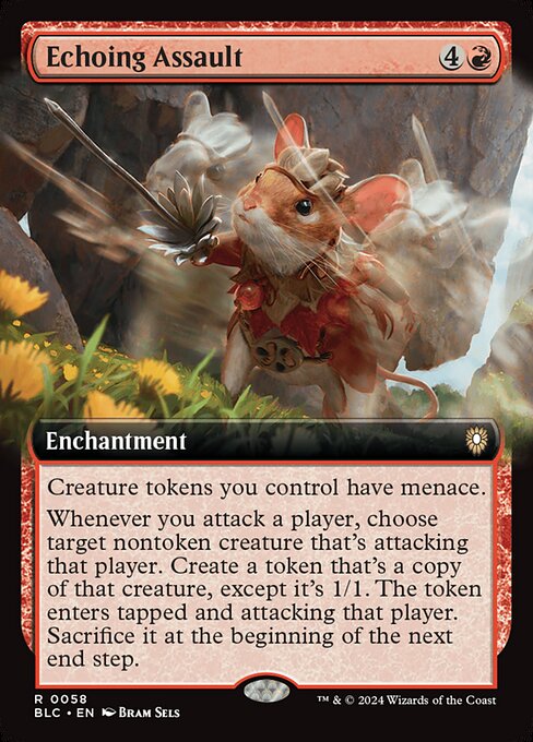 Echoing Assault - Bloomburrow Commander