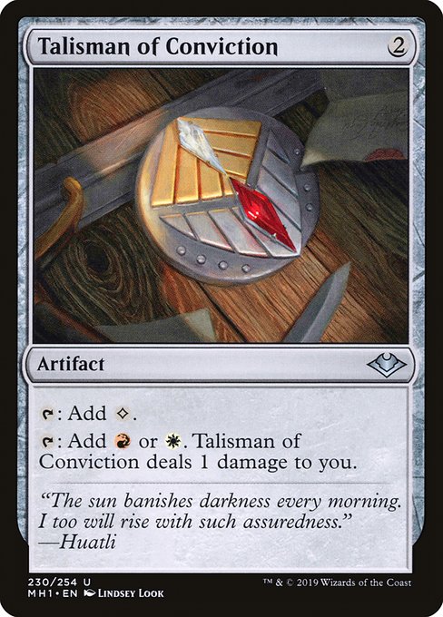 Talisman of Conviction - Modern Horizons