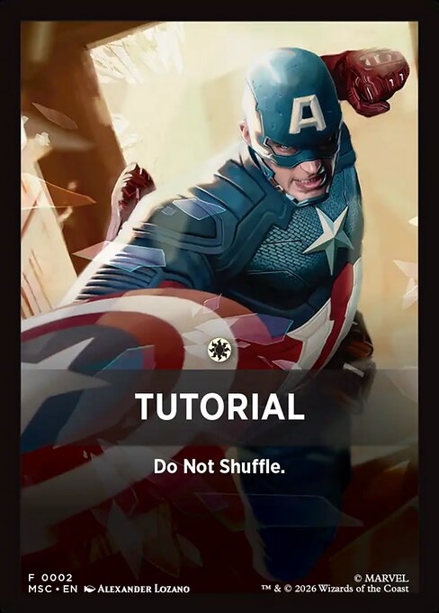 Tutorial - Marvel Super Heroes Jumpstart Front Cards