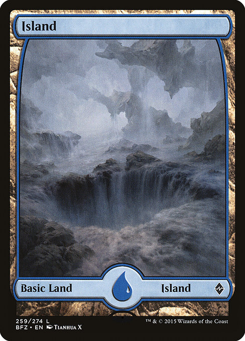 Island - Battle for Zendikar