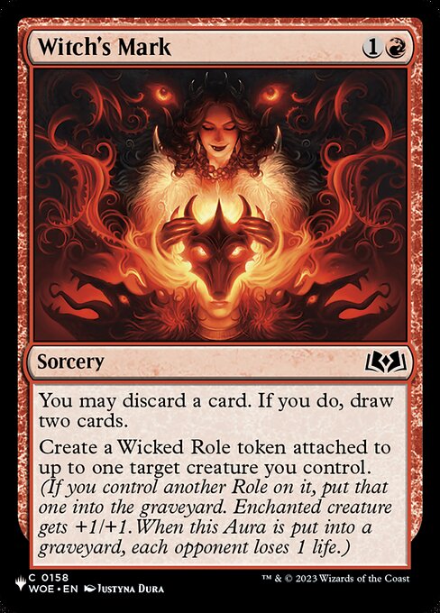 Witch's Mark - The List