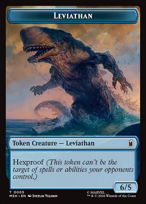 Leviathan - Marvel Super Heroes Tokens