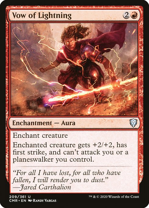 Vow of Lightning - Commander Legends