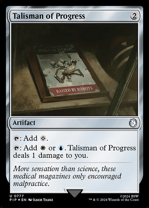 Talisman of Progress - Fallout - Surge Foil