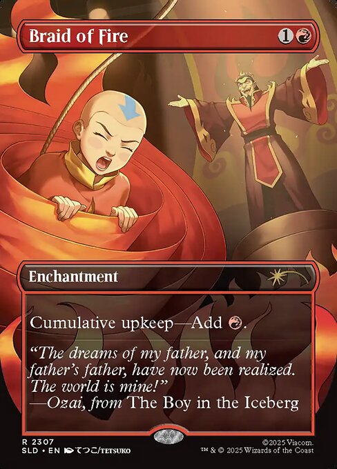 Braid of Fire - Secret Lair Drop - Borderless