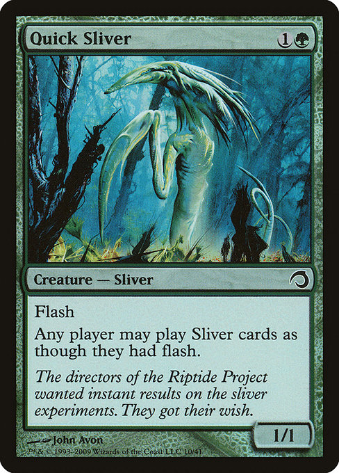 Quick Sliver - Premium Deck Series: Slivers - Promo Foil