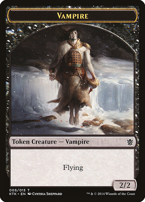 Vampire - Khans of Tarkir Tokens