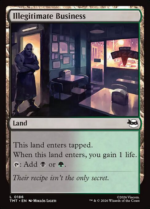 Illegitimate Business - Teenage Mutant Ninja Turtles