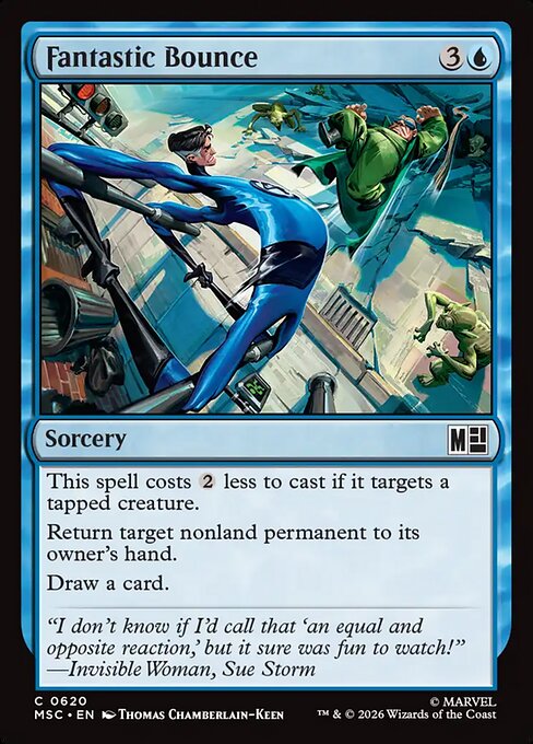 Fantastic Bounce - Marvel Super Heroes Commander