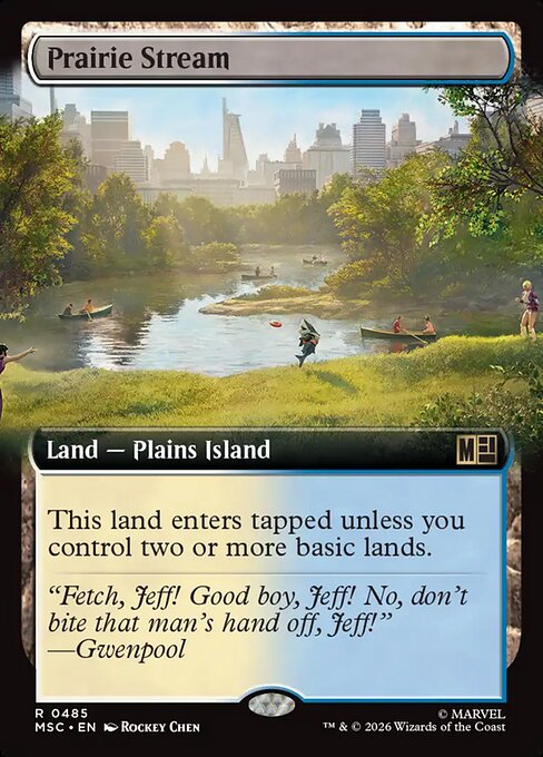 Prairie Stream - Marvel Super Heroes Commander - Extended Art