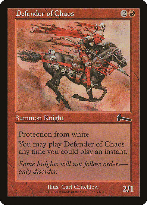 Defender of Chaos - Urza's Legacy