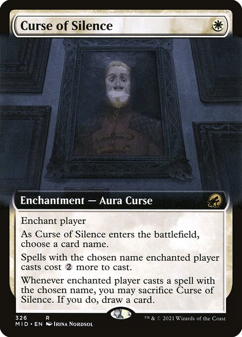 Curse of Silence - Innistrad: Midnight Hunt - Extended Art