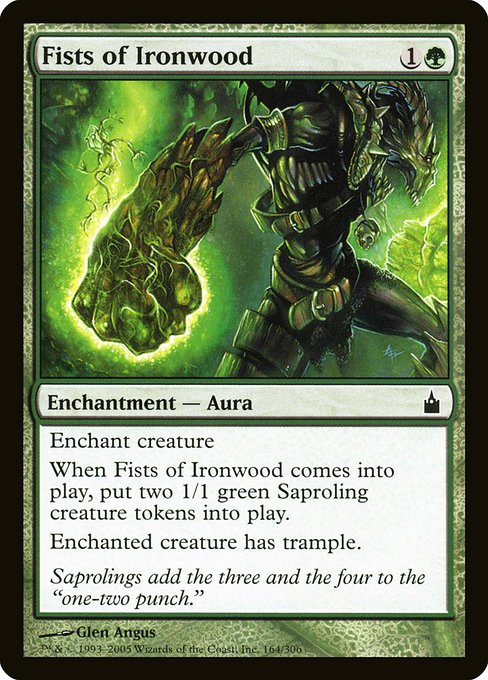 Fists of Ironwood - Ravnica: City of Guilds