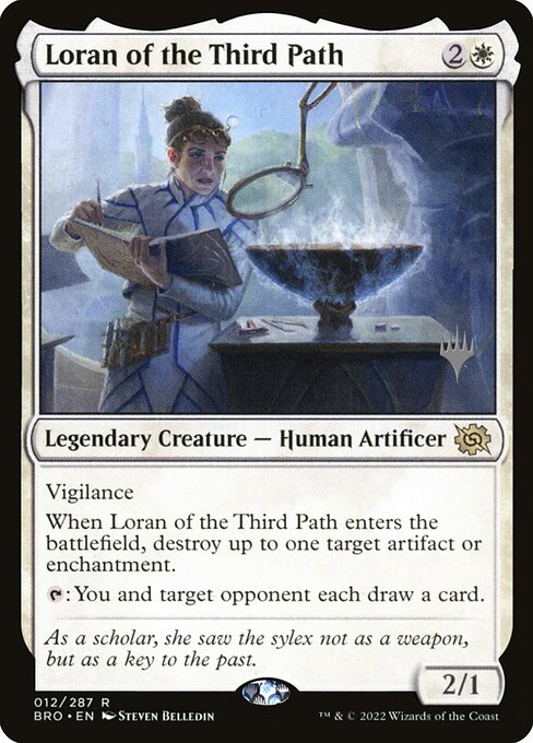 Loran of the Third Path - The Brothers' War Promos