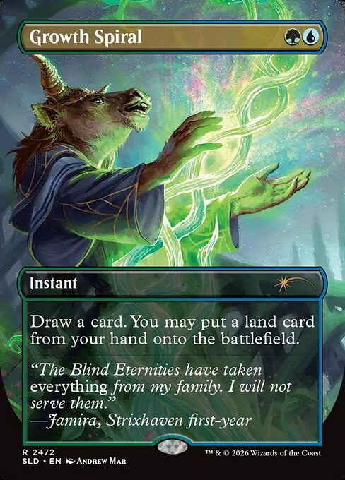 Growth Spiral - Secret Lair Drop - Borderless