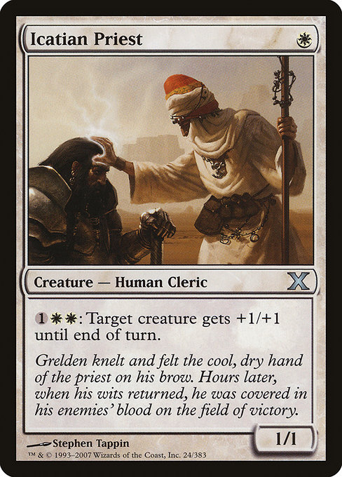Icatian Priest - Tenth Edition
