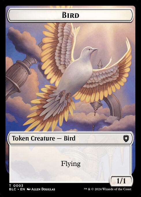 Bird - Bloomburrow Commander Tokens