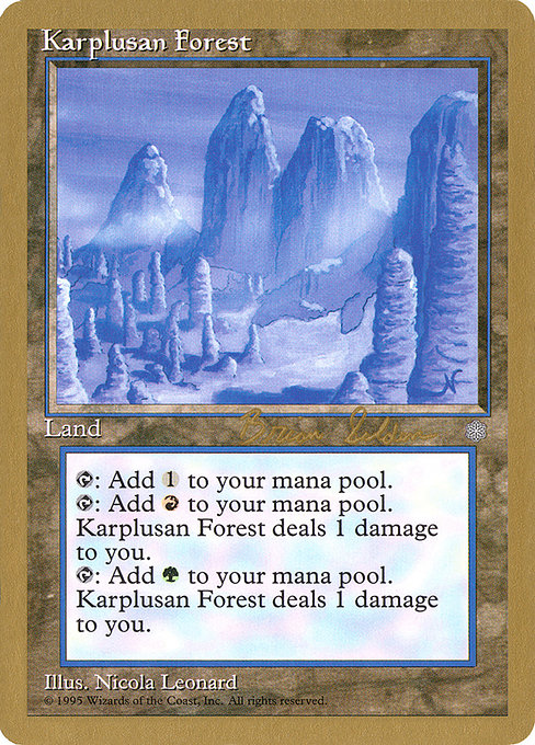 Karplusan Forest - World Championship Decks 1998