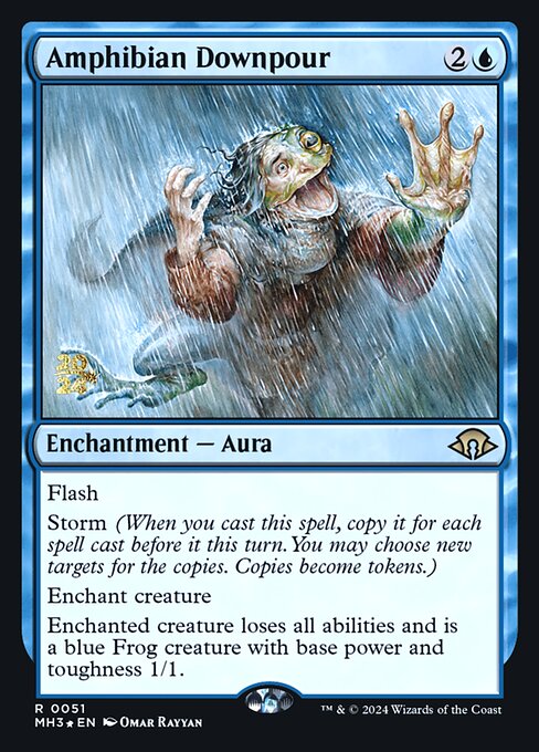 Amphibian Downpour - Modern Horizons 3 Promos