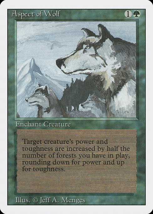 Aspect of Wolf - Revised Edition