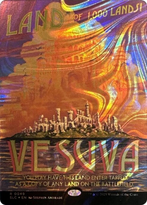 Vesuva - Secret Lair Countdown - Halo Foil, Borderless