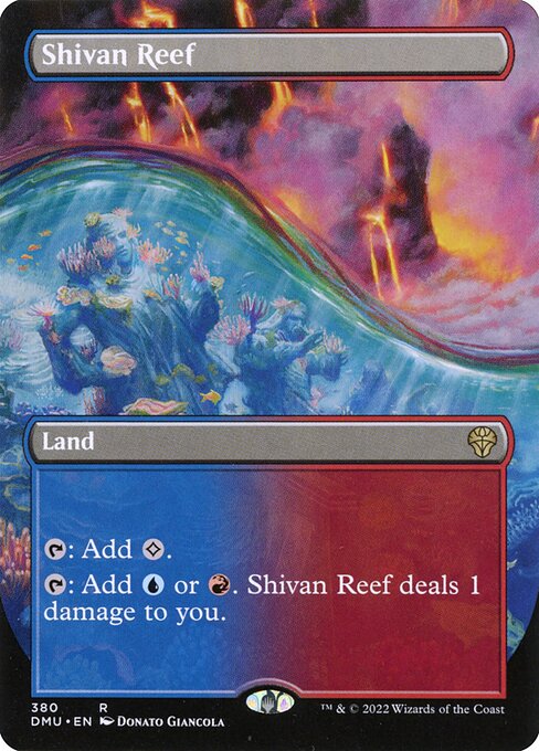 Shivan Reef - Dominaria United