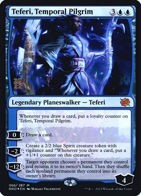 Teferi, Temporal Pilgrim - The Brothers' War Promos