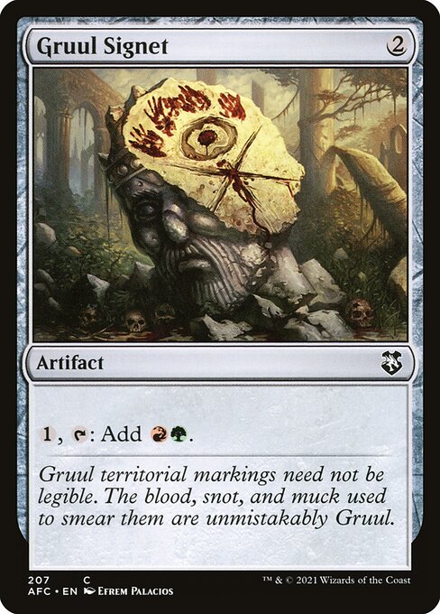 Gruul Signet - Forgotten Realms Commander