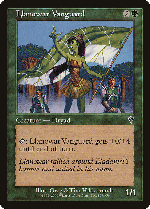 Llanowar Vanguard - Invasion